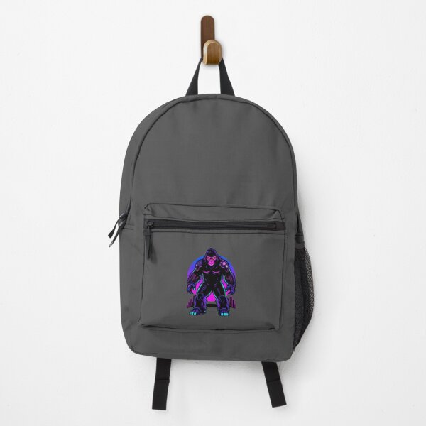 Item preview, Synthwave Cyberpunk Sasquatch designed and sold by KungPowUnicorn.