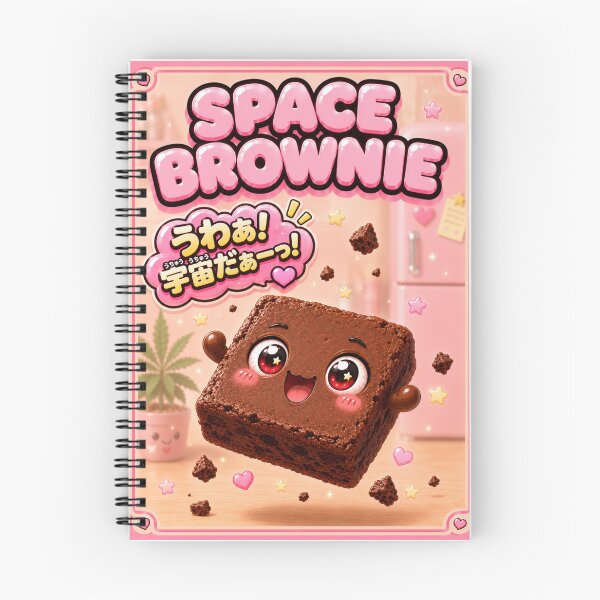 Item preview, Space Brownie – Kawaii Psychedelic Brownie designed and sold by UndergroundRavers.