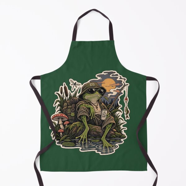 Item preview, Chill Frog Fishing Adventure designed and sold by Peac7e.