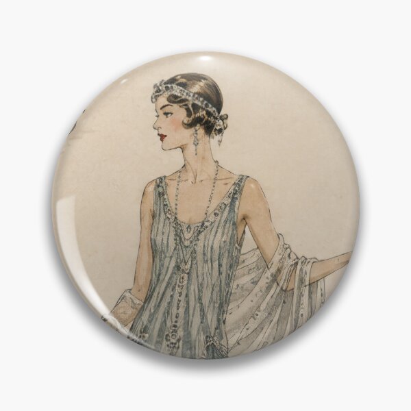 Item preview, Evening Fashion 1923 – Vintage 1920s Women’s Fashion designed and sold by GildedPagesCo.