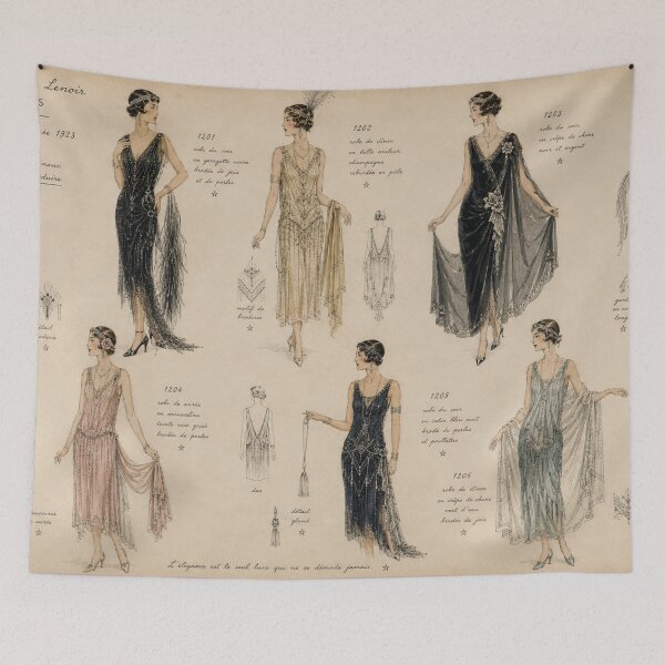 Item preview, Evening Fashion 1923 – Vintage 1920s Women’s Fashion designed and sold by GildedPagesCo.