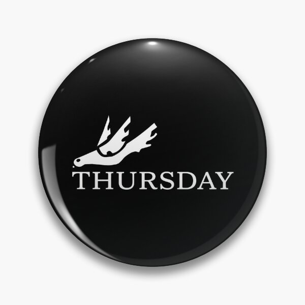 Item preview, Fiery Bird Thursday Typographic -13 designed and sold by CuteBots.