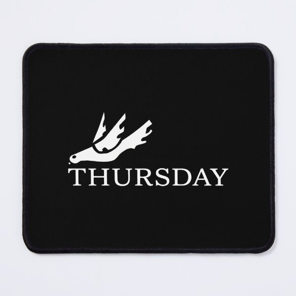 Item preview, Fiery Bird Thursday Typographic -13 designed and sold by CuteBots.