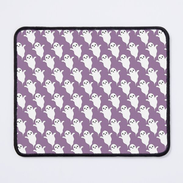 Item preview, Purple Ghosts Halloween Patter, Dusty Purple Flying Scary Ghosts Design designed and sold by bestggraphico.