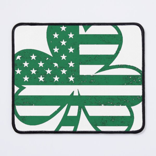 Item preview, Irish American Pride Shamrock American Flag designed and sold by soyaarchive.