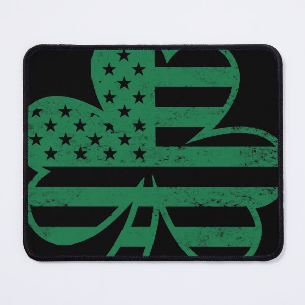 Item preview, Irish American Pride Shamrock American Flag designed and sold by NinaQueenBee.