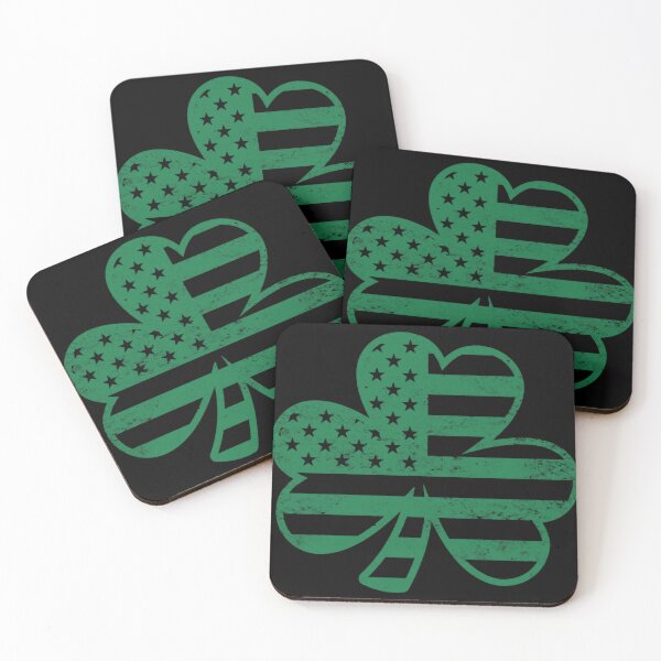 Item preview, Irish American Pride Shamrock American Flag designed and sold by denkorea.