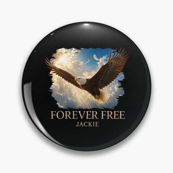 Item preview, Forever Free Eagle Jackie Tribute Design designed and sold by nryum.