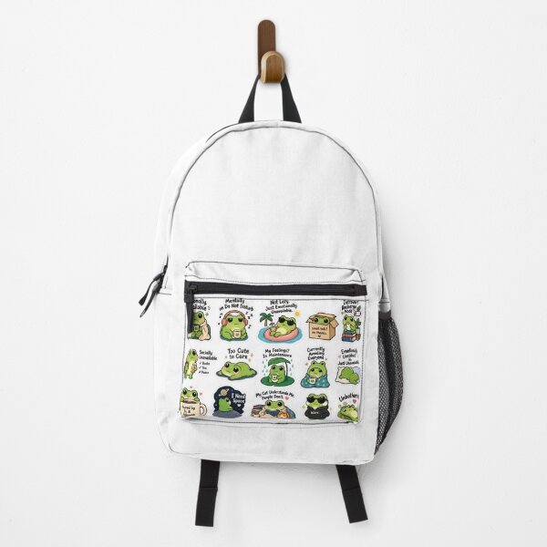 Item preview, Socially Unavailable Frog – Cute Kawaii Frog with Tea & Books” designed and sold by dixson777.