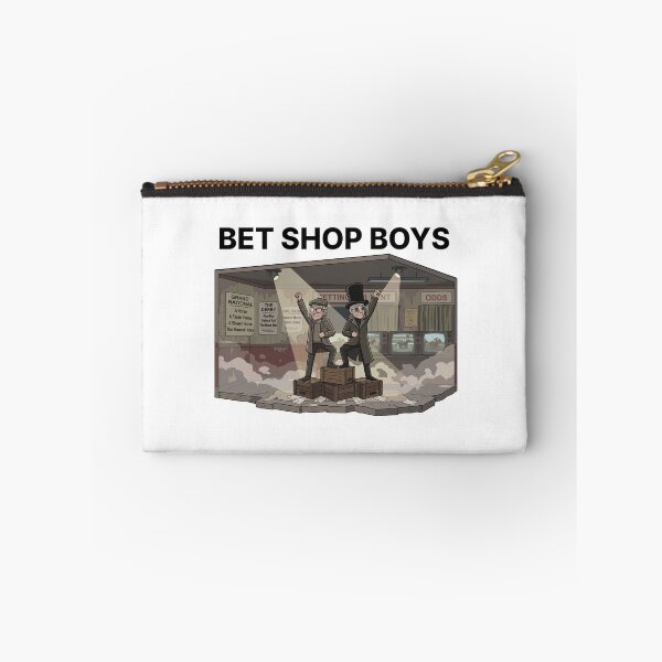 Item preview, Bet Shop Boys Funny Synth Pop Band Parody designed and sold by StoatandWeasel.