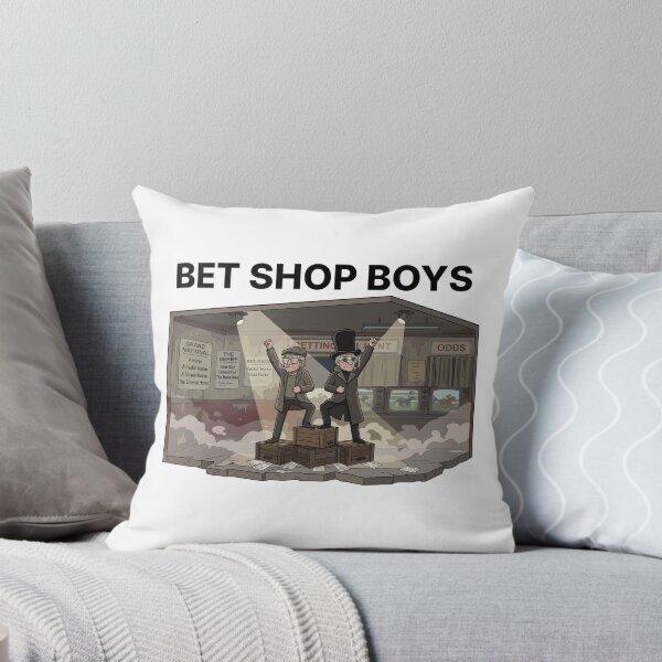 Item preview, Bet Shop Boys Funny Synth Pop Band Parody designed and sold by StoatandWeasel.