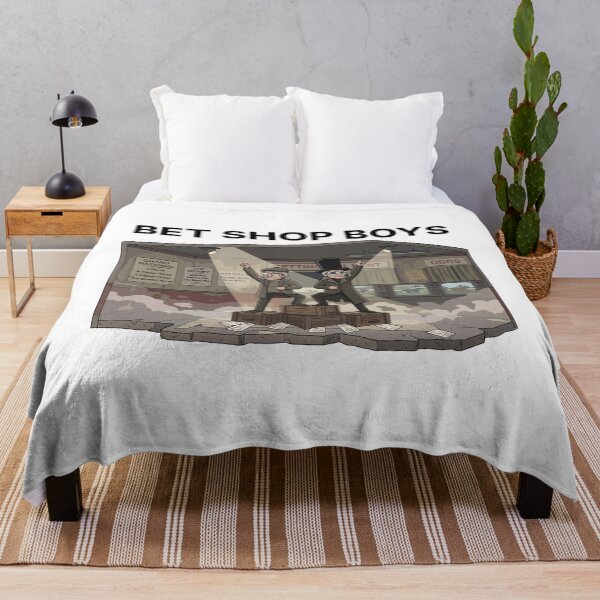 Item preview, Bet Shop Boys Funny Synth Pop Band Parody designed and sold by StoatandWeasel.