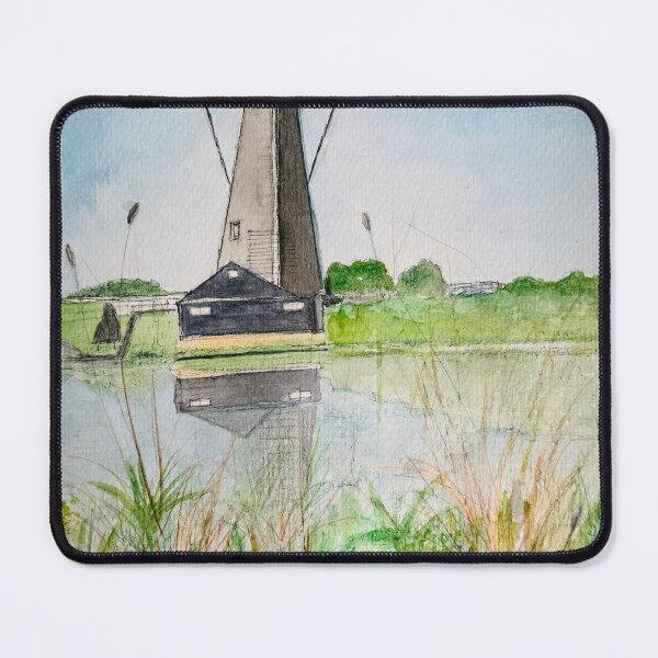 Item preview, Windmill in the Countryside designed and sold by Jasbindar Singh.
