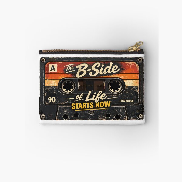 Item preview, The B-Side of Life: Retro Cassette & Saying designed and sold by Pineapple-Tree.
