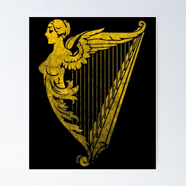 Item preview, Irish Harp Heraldry designed and sold by denkorea.