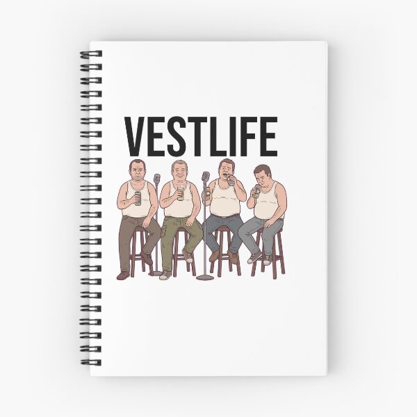 Item preview, Vestlife Funny Boyband Pop Music Parody designed and sold by StoatandWeasel.