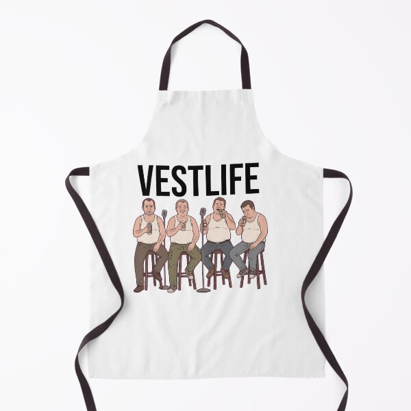 Item preview, Vestlife Funny Boyband Pop Music Parody designed and sold by StoatandWeasel.