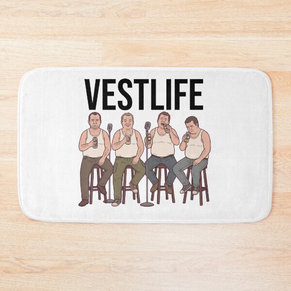 Item preview, Vestlife Funny Boyband Pop Music Parody designed and sold by StoatandWeasel.