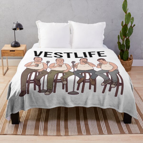 Item preview, Vestlife Funny Boyband Pop Music Parody designed and sold by StoatandWeasel.