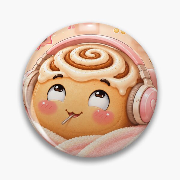 Item preview, Cinnamon Roll – Kawaii Chill Vibes designed and sold by UndergroundRavers.
