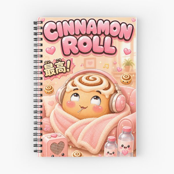 Item preview, Cinnamon Roll – Kawaii Chill Vibes designed and sold by UndergroundRavers.