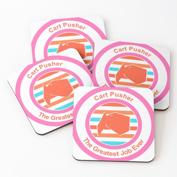 Item preview, Cart Pusher The Greatest Job Ever designed and sold by TheIconSmith.
