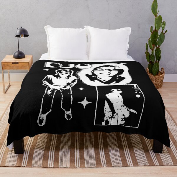 Item preview, Silhouette Psychedelic Pop Singer designed and sold by LaughingLattes.