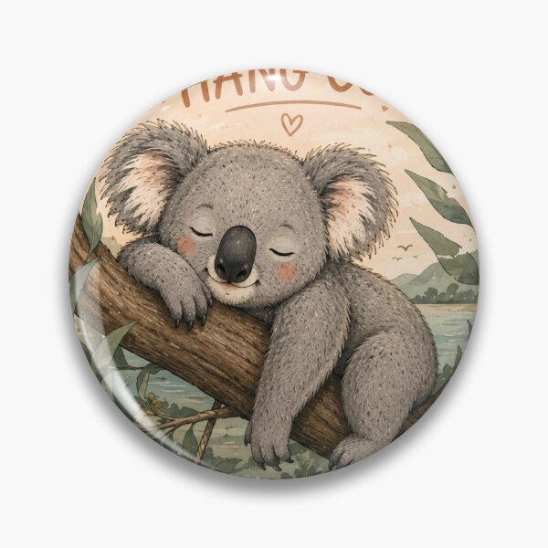 Item preview, Sleepy Koala - Slow Down & Hang Out | Cute Australian Wildlife designed and sold by CartRex.