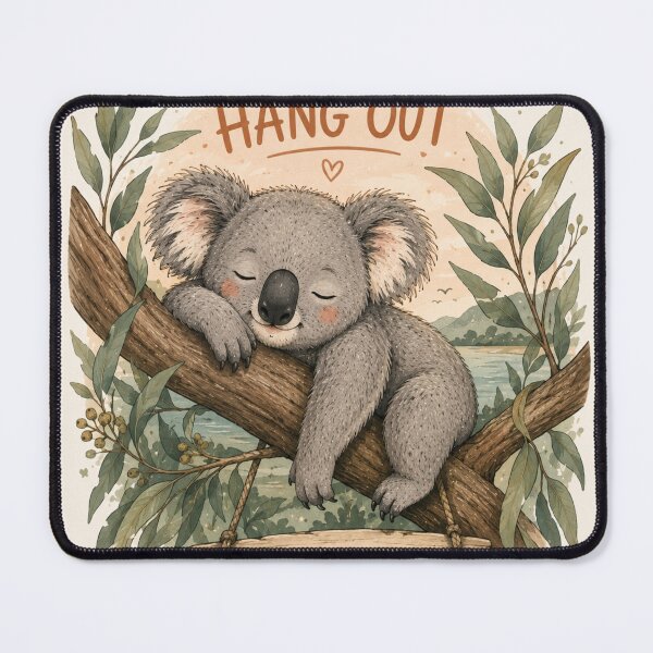 Item preview, Sleepy Koala - Slow Down & Hang Out | Cute Australian Wildlife designed and sold by CartRex.