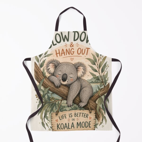Item preview, Sleepy Koala - Slow Down & Hang Out | Cute Australian Wildlife designed and sold by CartRex.