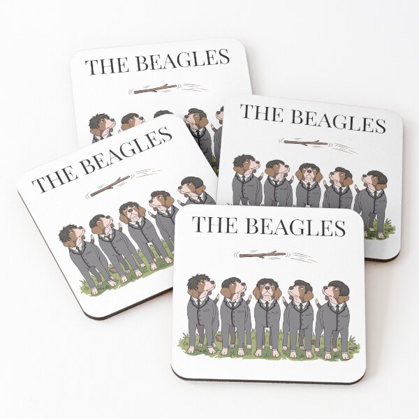 Item preview, The Beagles Funny Classic Rock Band Parody designed and sold by StoatandWeasel.