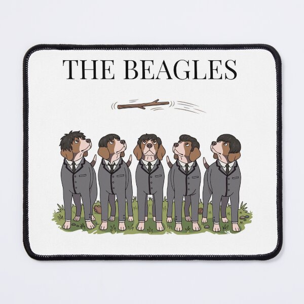 Item preview, The Beagles Funny Classic Rock Band Parody designed and sold by StoatandWeasel.