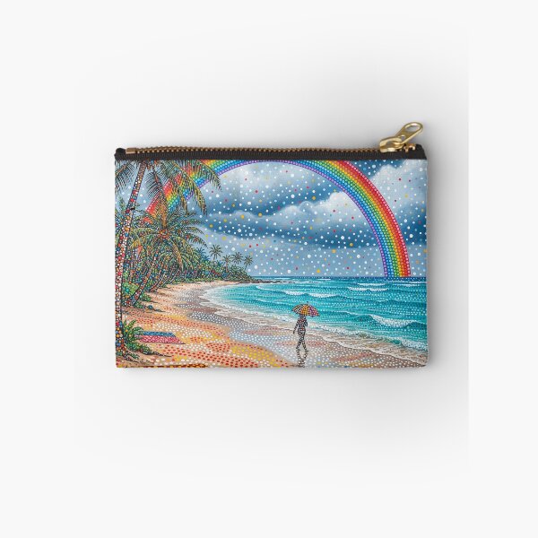 Item preview, Rainbow On A Tropical Beach designed and sold by Home Decor Art.