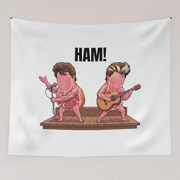 Item preview, Ham Funny Eighties Pop Music Band Parody designed and sold by StoatandWeasel.