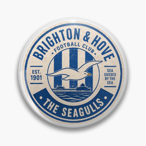 Item preview, Brighton & Hove Albion FC Beer Mat Inspired Fan Graphic designed and sold by FanFueledStickers.