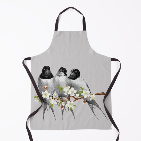 Item preview, Swallows on a Blossoming Cherry Branch! Swallows Blossoms! designed and sold by DSoriaDesign.