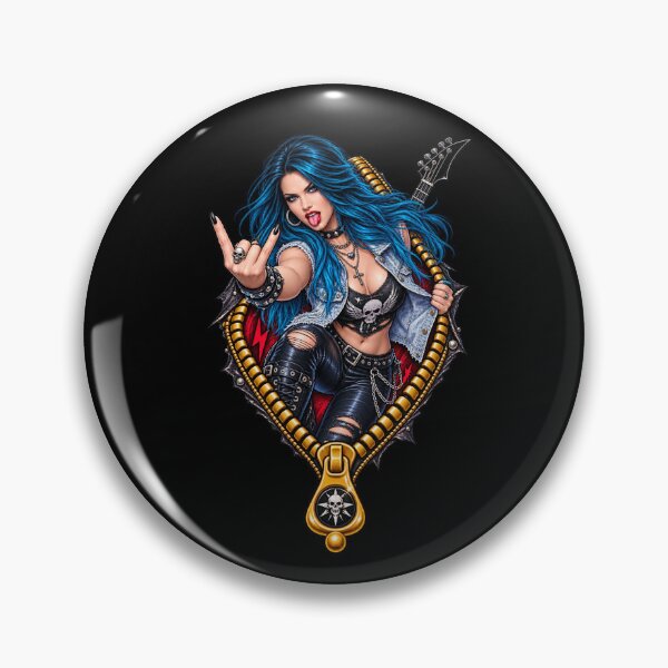 Item preview, Unzip Your Inner Rock Chick designed and sold by halibutgoatramb.