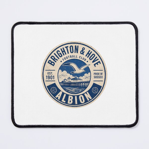 Item preview, Brighton & Hove Albion FC Beer Mat Inspired Fan Graphic designed and sold by FanFueledStickers.
