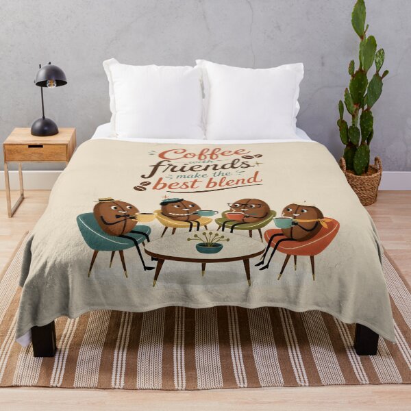 Item preview, Coffee with Friends – Best Blend Coffee Lovers designed and sold by ZanyPaintbrush.
