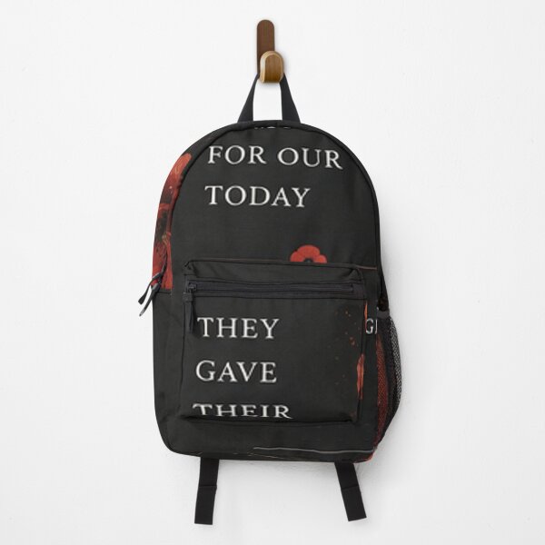 Item preview, They Gave Their Tomorrows – Red Poppy Remembrance designed and sold by TeikunShop.
