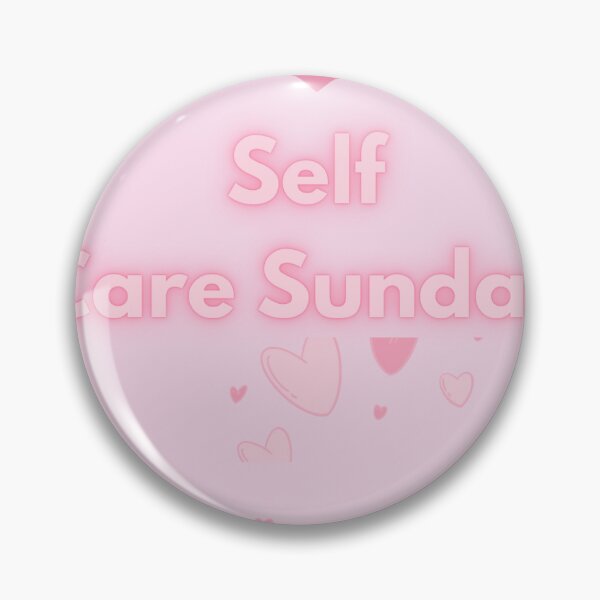 Item preview, Self Care Sunday Pink Heart Design – Cute Skincare  designed and sold by Cadentt.