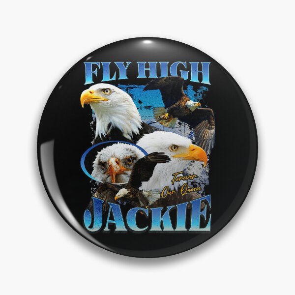 Item preview, Fly High Jackie Bald Eagle Memorial Wildlife Rememberance designed and sold by nryum.