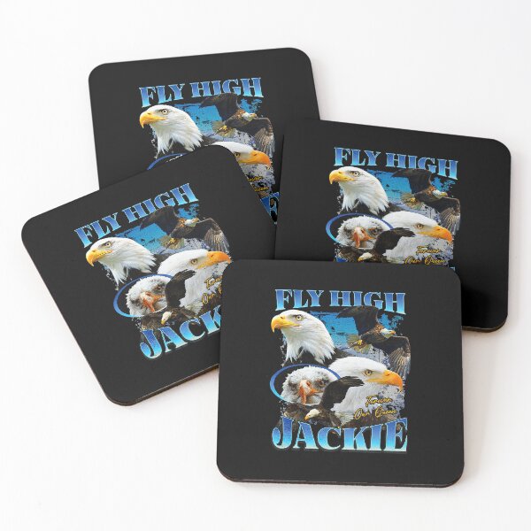 Item preview, Fly High Jackie Bald Eagle Memorial Wildlife Rememberance designed and sold by nryum.