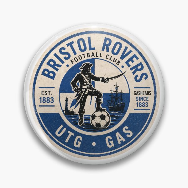 Item preview, Bristol Rovers FC Beer Mat Inspired Fan Graphic designed and sold by FanFueledStickers.