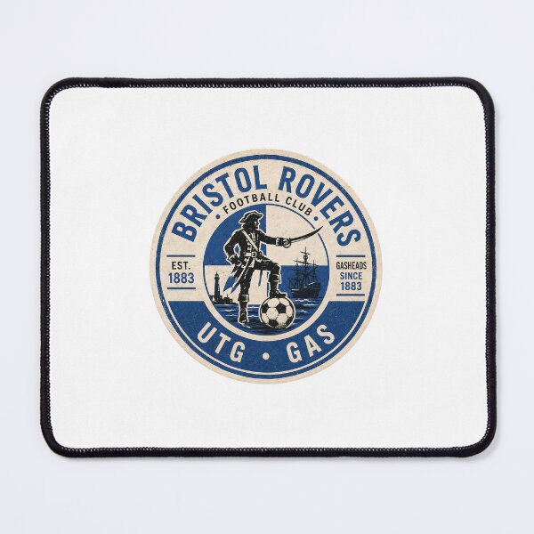 Item preview, Bristol Rovers FC Beer Mat Inspired Fan Graphic designed and sold by FanFueledStickers.