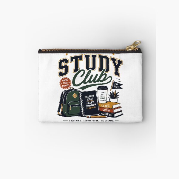 Item preview, Study Club Campus Life Retro College Student Design designed and sold by Sunday.Supply.