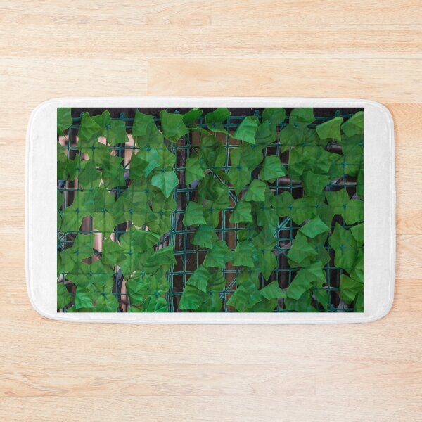 Item preview, Artificial Green Leaf Privacy Screen On Metal Grid Fence Decorative Ivy Pattern For Wall designed and sold by Nmallia.
