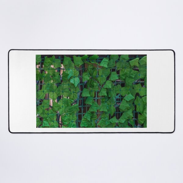 Item preview, Artificial Green Leaf Privacy Screen On Metal Grid Fence Decorative Ivy Pattern For Wall designed and sold by Nmallia.