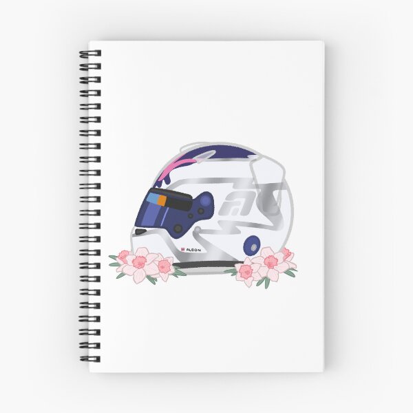 Item preview, Alex Albon 2026 Hungary Helmet With Flowers  designed and sold by OriDraws.