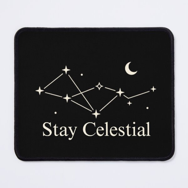 Item preview, Stay Celestial - Constellation Moon & Stars designed and sold by Sparkle First Co..